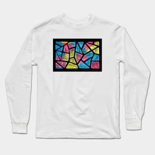 Stained Glass Long Sleeve T-Shirt